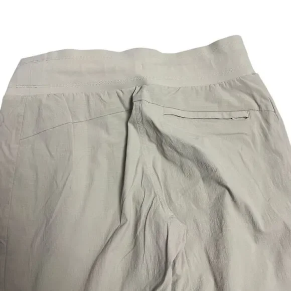 Athleta Women's Size 8 Tan Trekkie Mid Rise Legacy‎ Jogger Pants W/ Pockets - Picture 6 of 8